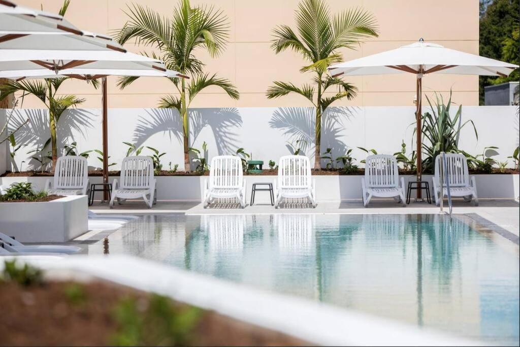 Modern 1 Brm Apartment With Pool Close To Beach Gold Coast Exteriér fotografie